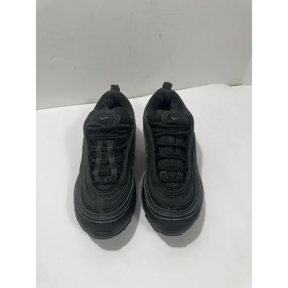 Nike Air Max 97 Triple Black Running Shoes 921733-001 Women Size‎ 7